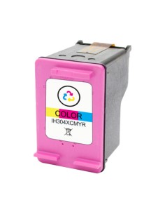 Cartuccia compatibile con HP 304XL Tricolore - N9K07AE - ciano/magenta/giallo - IH304XCMYR