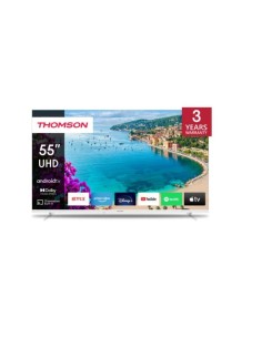 55 UHD 4K SMART ANDROID TV WHITE