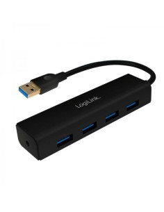 Hub USB 3.2 4 Porte Nero