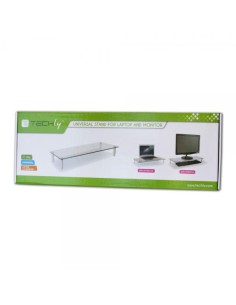 Ripiano Universale in Vetro Trasparente per Monitor Laptop Notebook 2