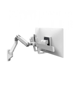 HX WALL DUAL MONITOR ARM  WHITE 2
