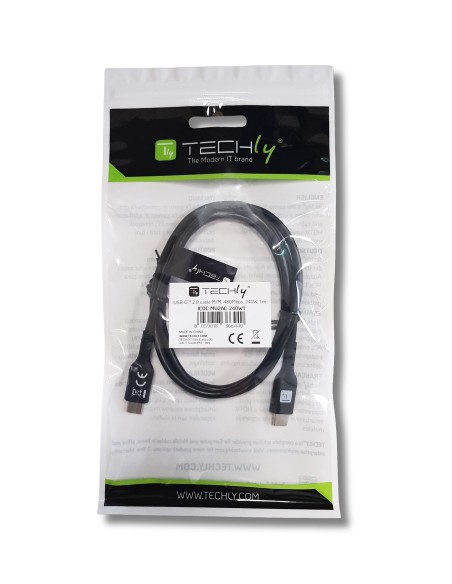 Cavo USB-C™ M/M E-Mark USB 2.0 240W PD 2m Nero