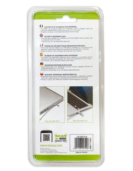 Lucchetto di Sicurezza per Notebook a Combinazione per HP Nano