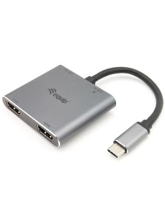 USB-C 4 IN 1 DUAL HDMI ADAPTER