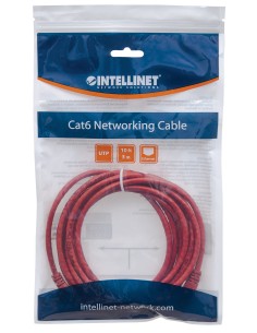 Cavo di rete Patch in Rame Schermato Cat. 5e Rosso F/UTP 10 m 2