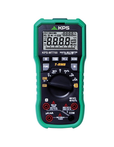 Multimetro Digitale TRMS con Connessione USB 6000 Counts, KPS-MT700