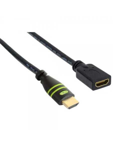 Cavo Prolunga HDMI High Speed con Ethernet 4K@60Hz M/F 0,2 m