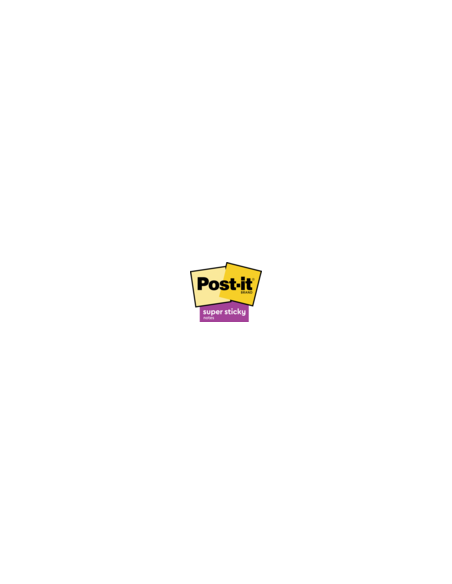 Ricariche di foglietti Post-it® Super Sticky Z-Notes Playful - conf. 6 blocchetti 90 ff 76x76 mm R330-6SS-PLAY