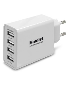 ALIMENTATORE PARETE 4X USB 5V 25W