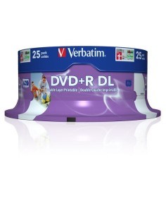 SPINDLE 25 DVD+R D.LAYER 8.5GB 8X
