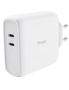 MAXO 65W 2P USB-C CHARGER WHT