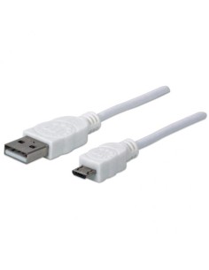 Cavo USB 2.0 A maschio/Micro B maschio 1m Bianco