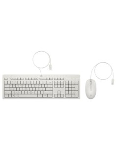 KIT MOUSE TAST HP USB 225 BIANCO