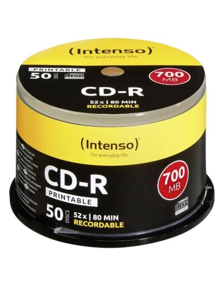 CD-R 700MB.12X SPIND.PRINTABLE 50PZ