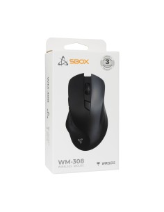 Mouse Ottico Wireless 1600 Dpi 6D Nero, WM-308B 2