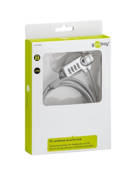 Cavo di sicurezza a combinazione per Notebook