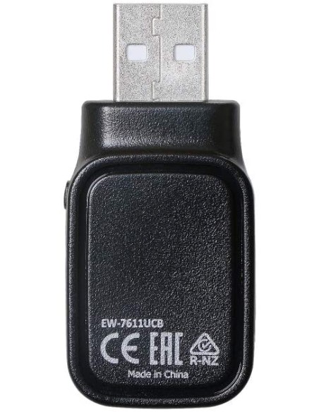 Adattatore USB AC600 Dual-Band Wi-Fi e Bluetooth 4.0, EW-7611UCB