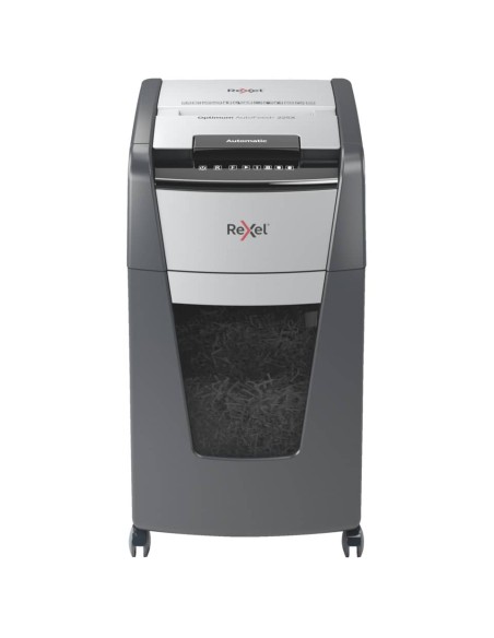 Distruggidocumenti uso moderato Optimum AutoFeed+ 225X EU Rexel - P-4 - 60 L - taglio a frammenti 4x28 mm - 2020225XEU