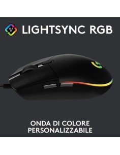 G203 LIGHTSYNC GAMING MOUSE BLK 2