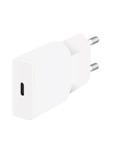 Caricatore Alimentatore GaN USB-C™ (PD) da Muro 20W Bianco