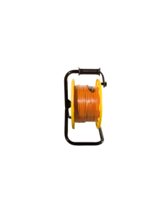 Cavo Patch Cat6A Plug RJ45 S/FTP LSZH con Avvolgicavo 60m Arancione 2