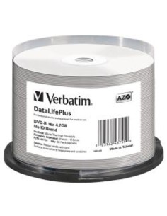 SPINDLE 50 DVD-R THERMAL WHITE