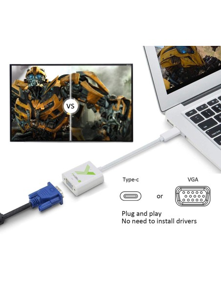 Cavo Convertitore Adattatore da USB-C™ M a VGA F