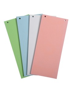 Divisori Exacompta formato 105x240 mm 180 g/m² colori assortiti - conf. 100 pezzi - 13495B 2