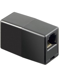 Adattatore Telefonico RJ12 6 poli 6 contatti Pin to Pin F/F Nero