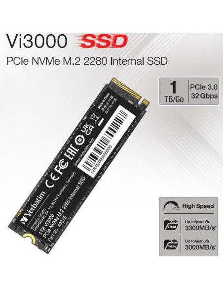 VI3000 1TB M2 2280 PCIE GEN3X4