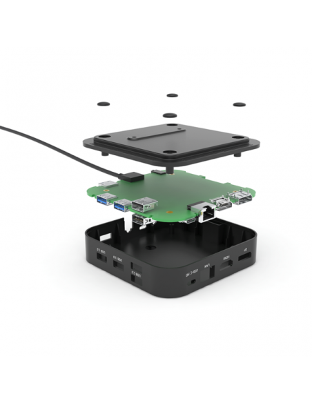 USB-C HDMI DP+P.D.100W+CHARG-C112W