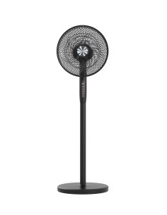 Ventilatore 12'' 2 in 1 con Piantana a 3 Altezze 12 Velocità con Telecomando Oscillazione a 720° e Timer