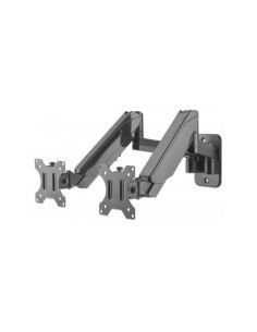 Staffa a Muro con Molla a Gas per due Monitor 17-32'' 2