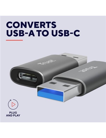 CALYX USB-A TO USB-C ADAPTER 2PACK