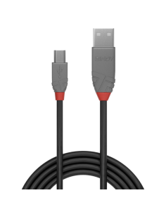 CAVO USB 2.0 TIPO A MINI-B 2M 2