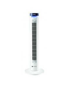 Ventilatore a Torre da Pavimento 36'' 3 Velocità con Telecomando Oscillazione 75° e Timer