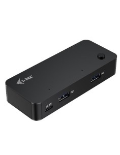 KVM HUB 2X USB-C + 2X USB-A 3.0