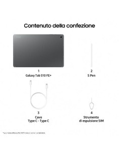 GALAXY TAB S10 FE+ 12+256GB GRAY