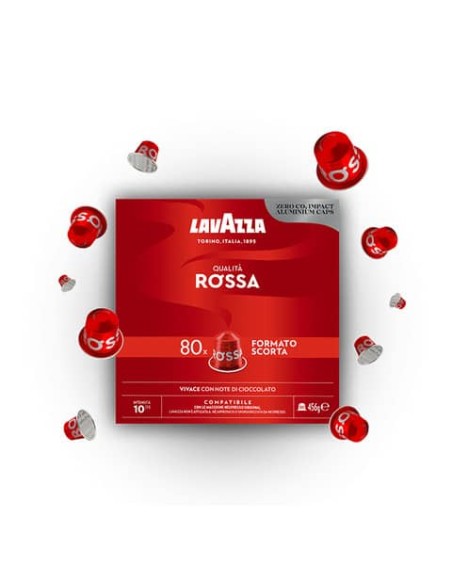 Caffè in capsule compatibili Nespresso C&G Lavazza in conf. da 80 pz