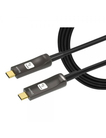 Cavo Audio/Video Ottico Attivo USB-C™ M/M AOC Fibra Ottica 4K 10m