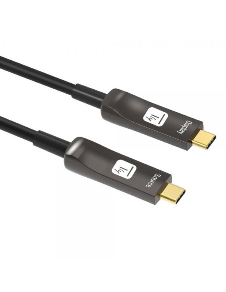 Cavo Audio/Video Ottico Attivo USB-C™ M/M AOC Fibra Ottica 4K 10m