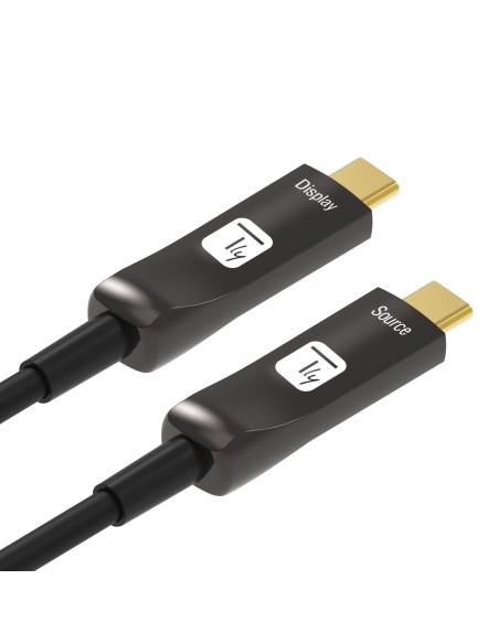 Cavo Audio/Video Ottico Attivo USB-C™ M/M AOC Fibra Ottica 4K 10m