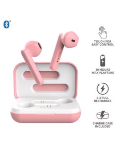 PRIMO TOUCH BT EARPHONES PINK