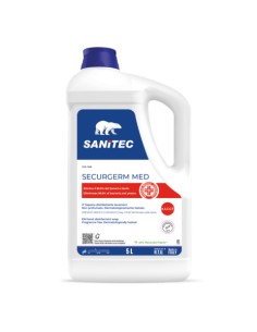 Sapone disinfettante lavamani Sanitec Securgerm Med PMC/H.A.C.C.P. Sanitec 5 L 1028