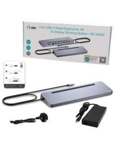 USB-C METAL 4K 3X DISPLAY + PD 100W 2