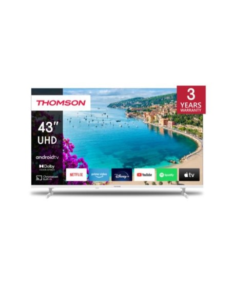 43 UHD 4K SMART ANDROID TV WHITE