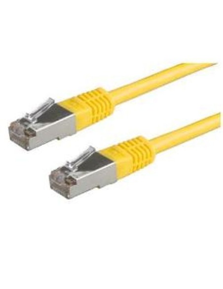 CAVO RETE 0.5M UTP CAT6 BULK GIALLO