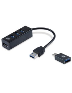 4-PORTS USB 3.0 HUB WITH USB-C