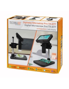 Microscopio Digitale con Display 4,3 Pollici 720p a 8 LED, TX-277 2