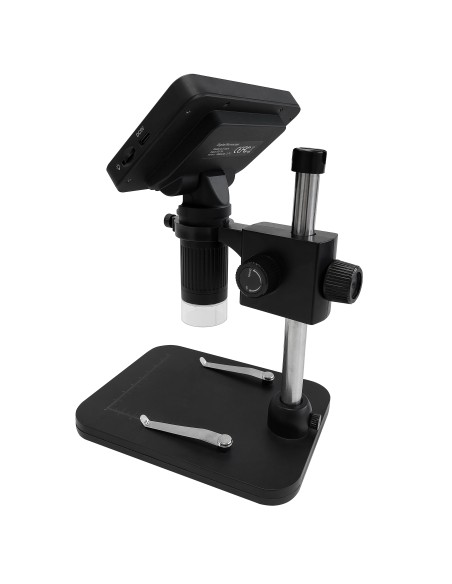 Microscopio Digitale con Display 4,3 Pollici 720p a 8 LED, TX-277